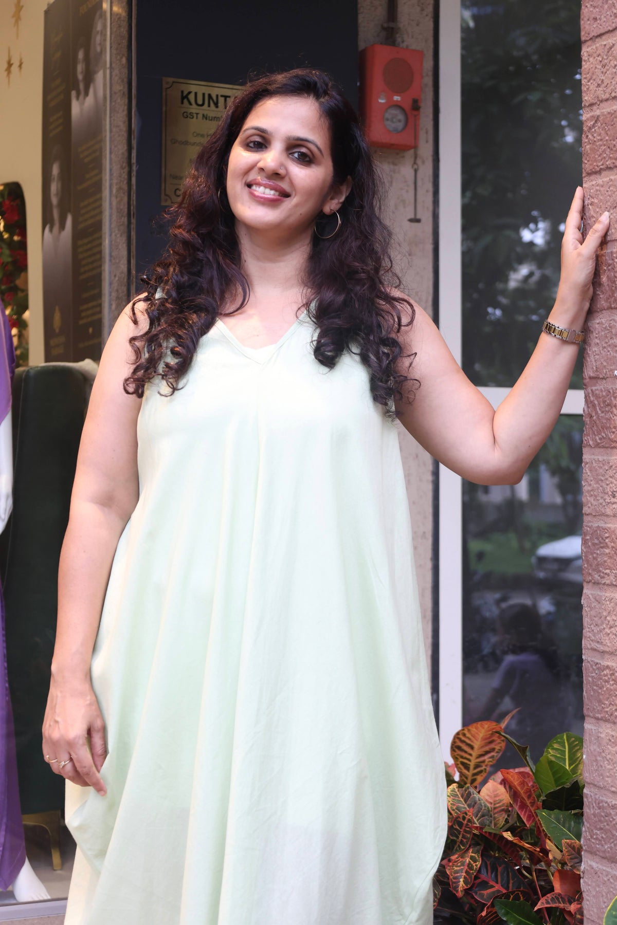Colva Cocoon Dress — Pista