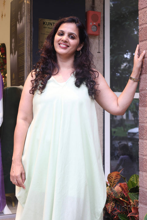 Colva Cocoon Dress — Pista