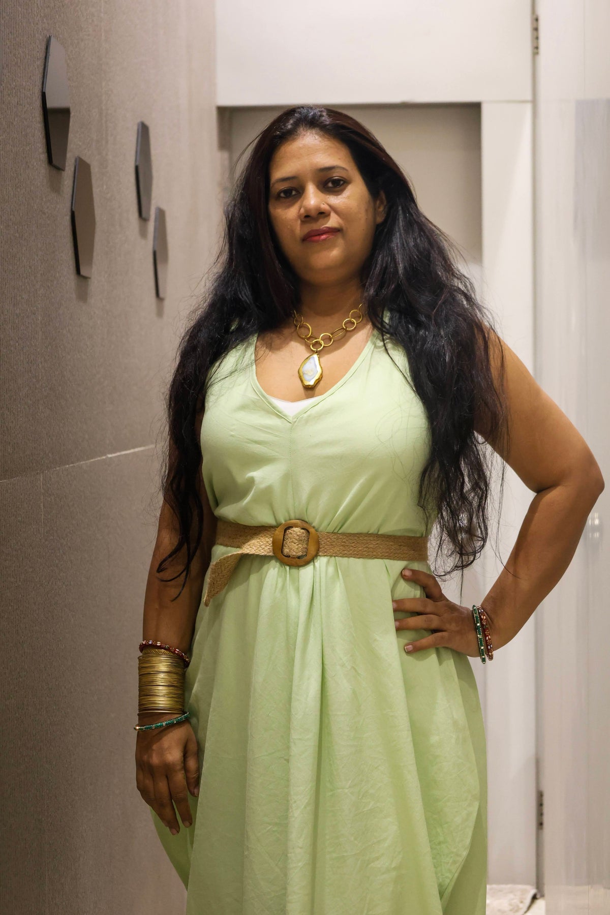 Colva Cocoon Dress — Pista