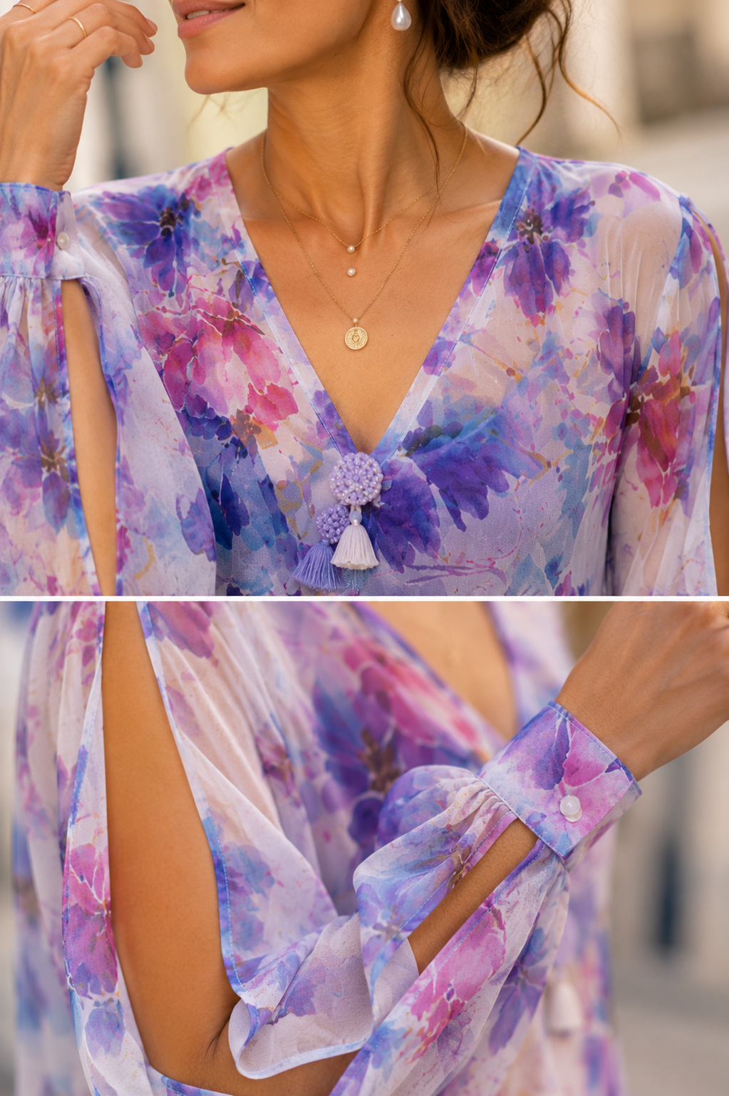 Drift Tunic Lavender