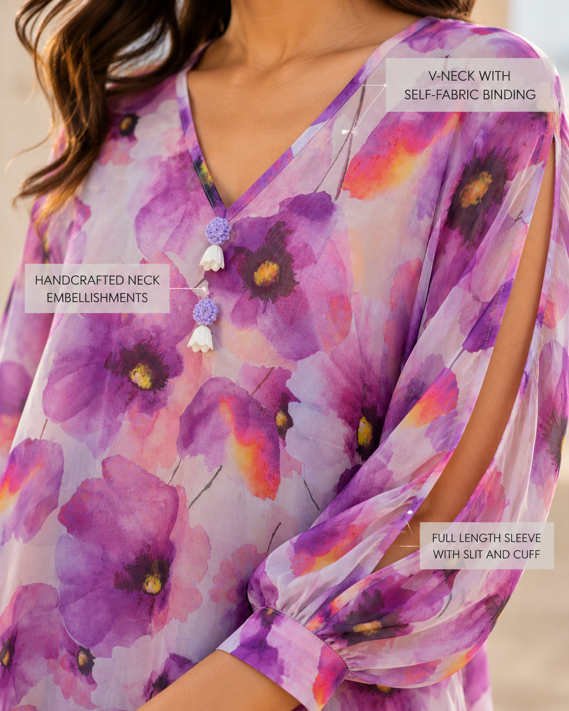 Drift Tunic Voilet