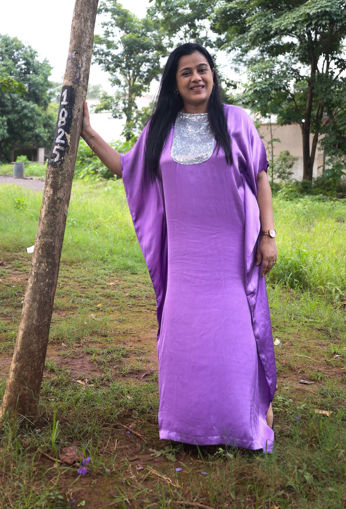 Elan Kaftan Mauve