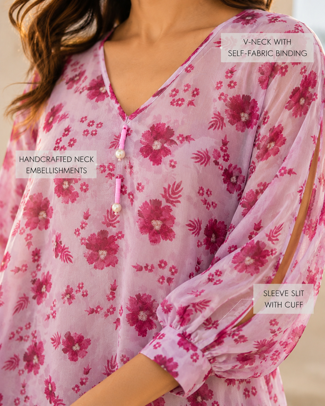 Drift Tunic Pink