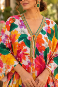 Lava Floral Box Kaftan