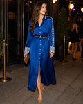 Linea Shirt Dress Blue