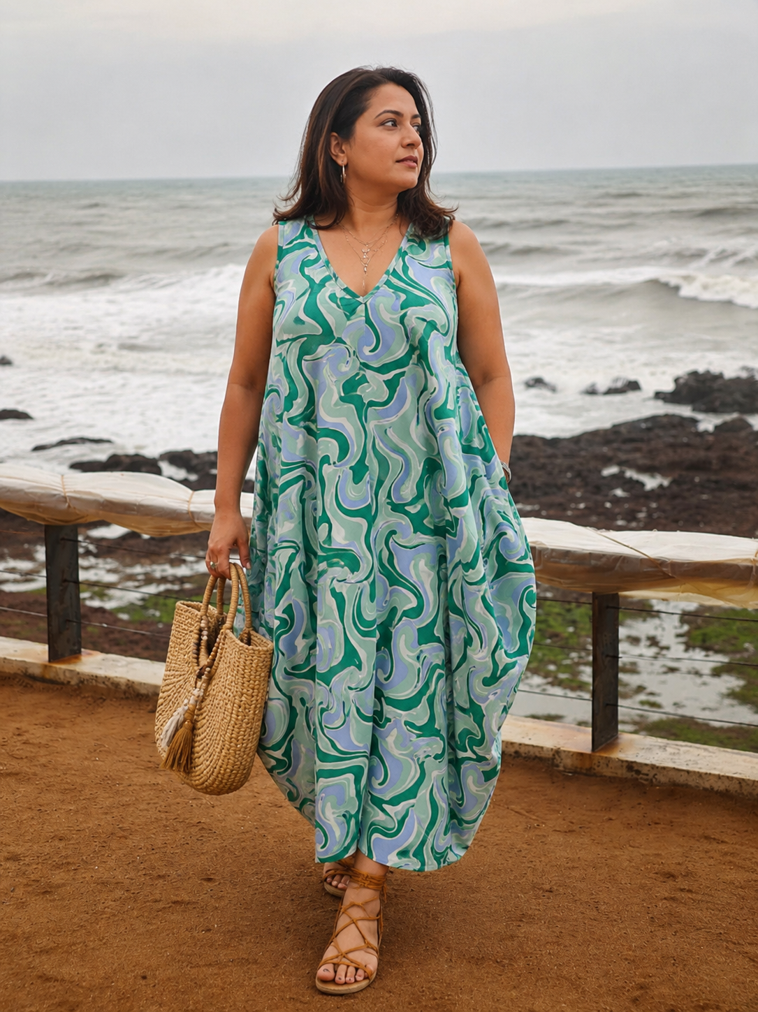 Morjim Cocoon Dress