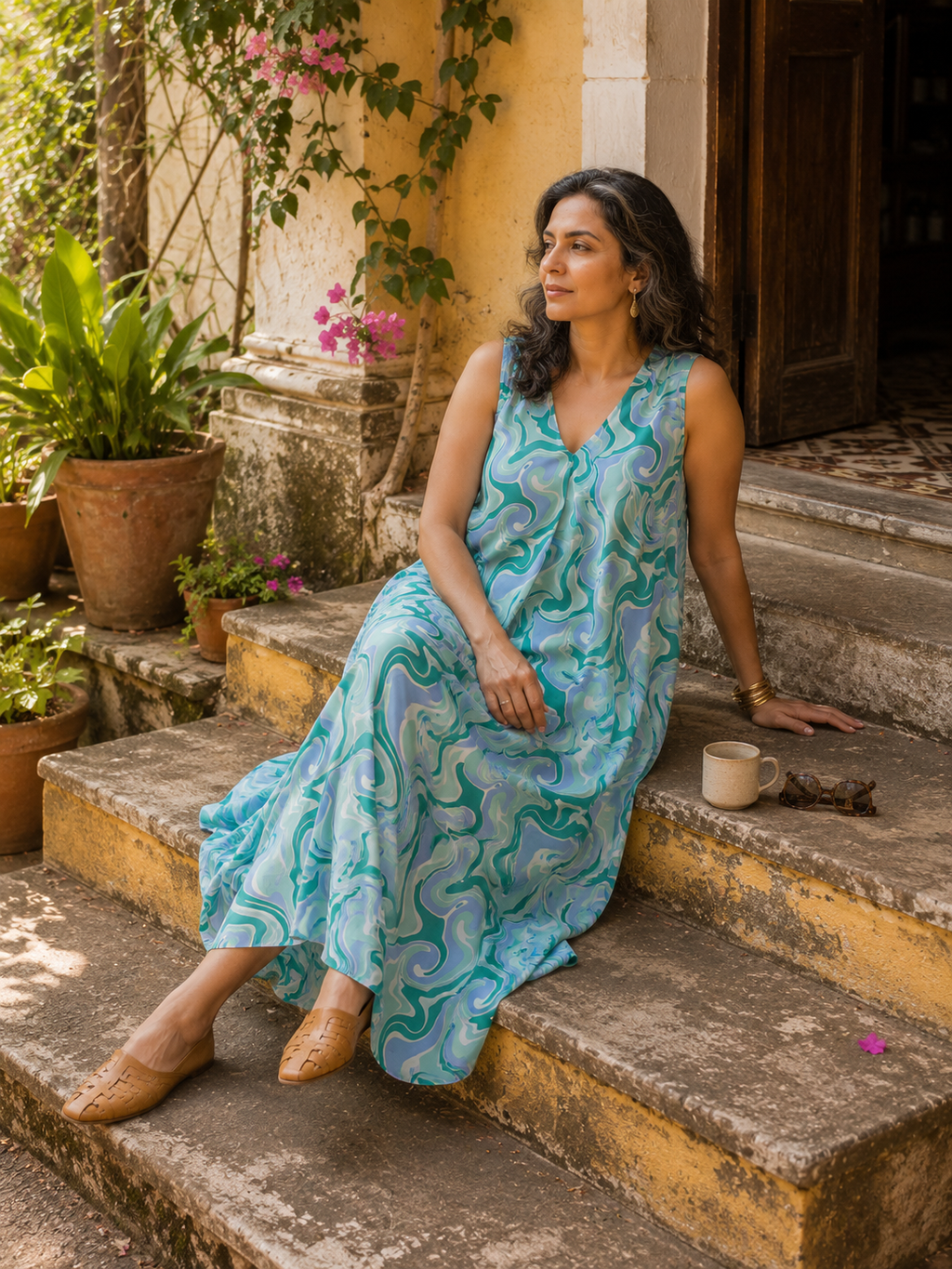 Morjim Cocoon Dress